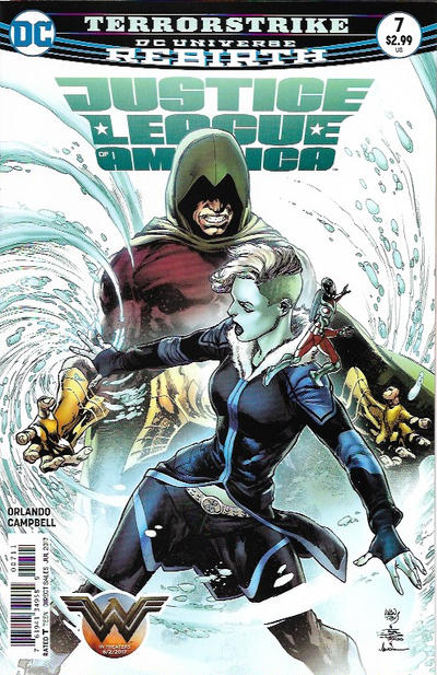 Justice League of America 2017 #7 Ivan Reis & Joe Prado Cover - back issue - $3.00