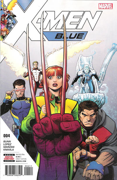 X-Men: Blue 2017 #4 - back issue - $4.00