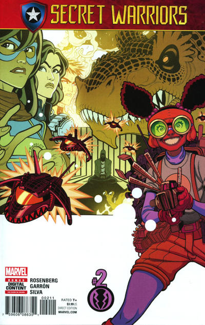 Secret Warriors 2017 #2 - back issue - $6.00