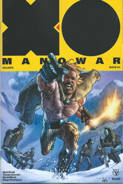 X-O Manowar 2017 2017 #3 Cover A - Lewis LaRosa - back issue