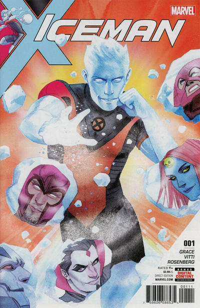 Iceman 2017 #1 Kevin Wada - back issue