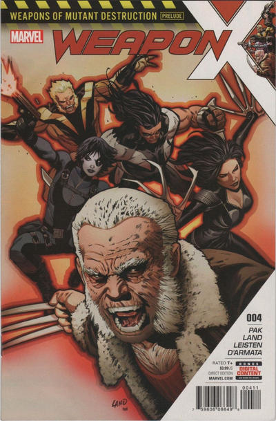 Weapon X 2017 #4 - back issue