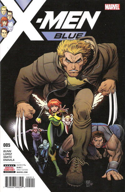 X-Men: Blue 2017 #5 - back issue - $4.00