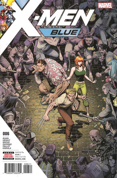 X-Men: Blue 2017 #6 - back issue - $4.00