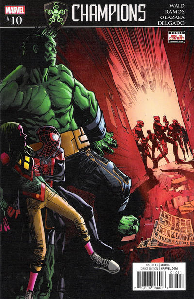 Champions 2016 #10 - back issue - $5.00