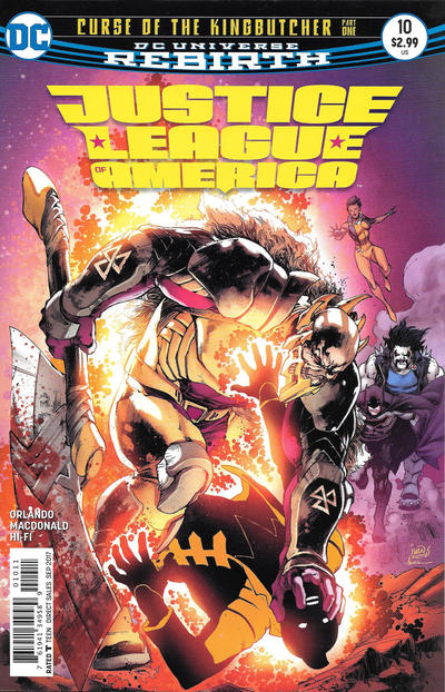 Justice League of America 2017 #10 Ivan Reis Cover - back issue - $3.00