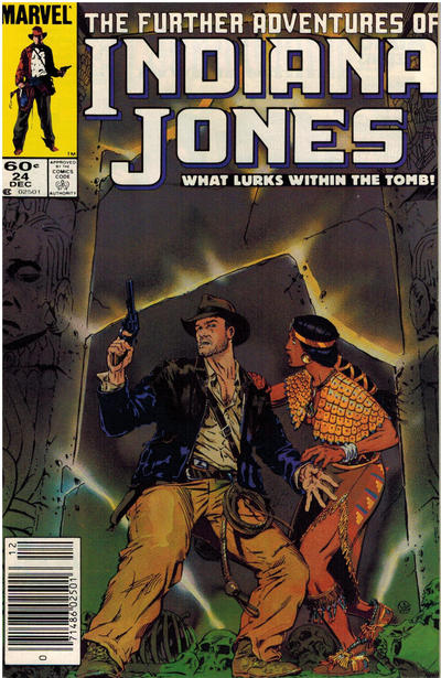 The Further Adventures of Indiana Jones 1983 #24 Newsstand ed. - back issue - $5.00