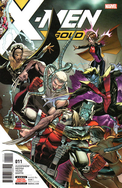 X-Men: Gold 2017 #11 - back issue - $4.00