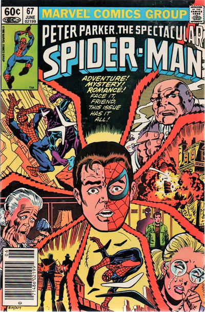 The Spectacular Spider-Man 1976 #67 Newsstand ed. - back issue - $4.00