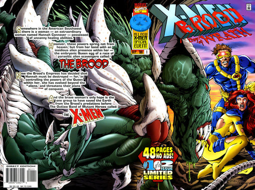 X-Men vs. The Brood 1996 #1 - back issue - $4.00