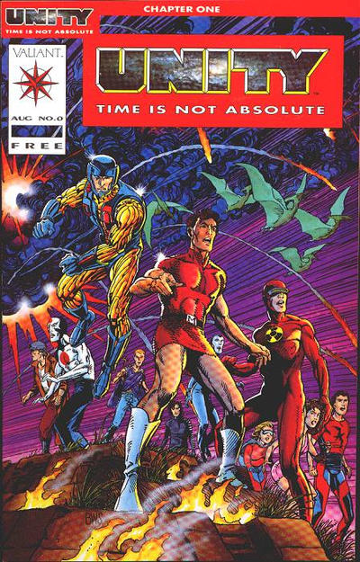 Unity 1992 #0 Red Incentive Edition - back issue