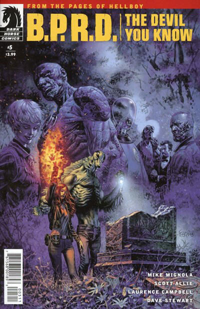 B.P.R.D.: The Devil You Know 2017 #5 - back issue - $2.00