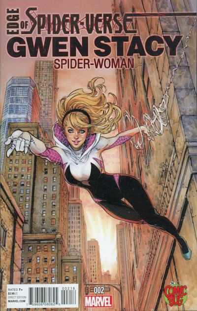 Edge of Spider-Verse 2014 #2 The Comic Bug Exclusive - Siya Oum Cover Signed by Siya Oum - 9.6 - $250.00