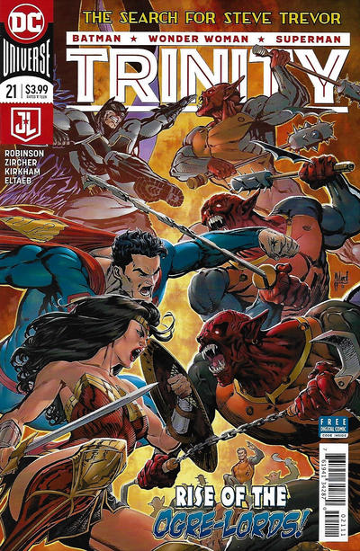 Trinity 2016 #21 Guillem March Cover - back issue - $3.00
