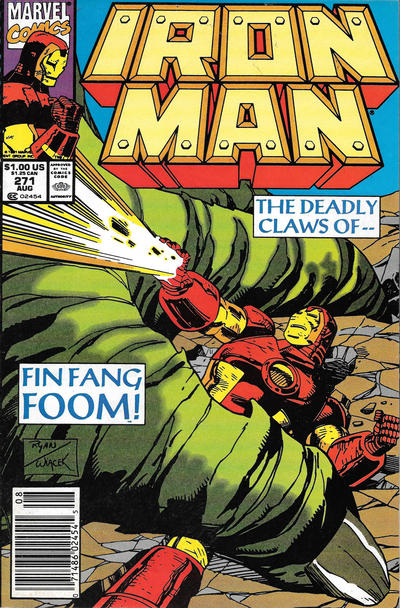 Iron Man 1968 #271 Newsstand ed. - back issue