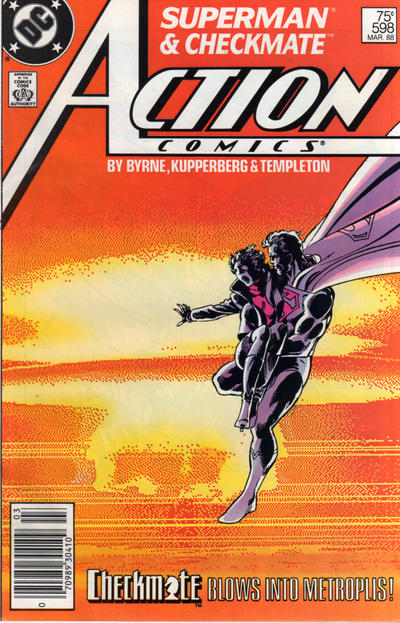 Action Comics 1938 #598 Newsstand ed. - back issue - $11.00