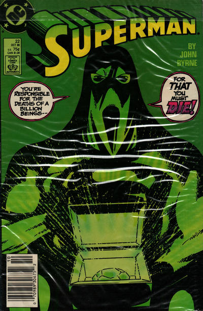 Superman 1987 #22 Newsstand ed. - back issue
