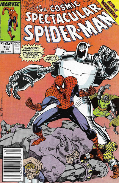 The Spectacular Spider-Man 1976 #160 Newsstand ed. - back issue - $4.00