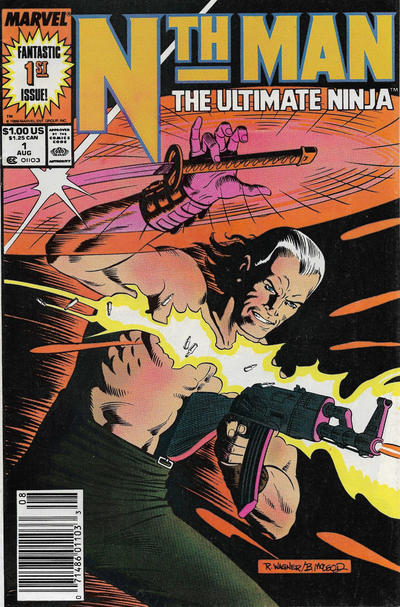 Nth Man the Ultimate Ninja 1989 #1 Newsstand ed. - back issue - $2.00