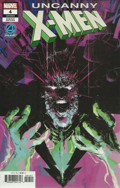 Uncanny X-Men 2019 #4 623 Gerardo Zaffino 'Fantastic Four Villains' - back issue