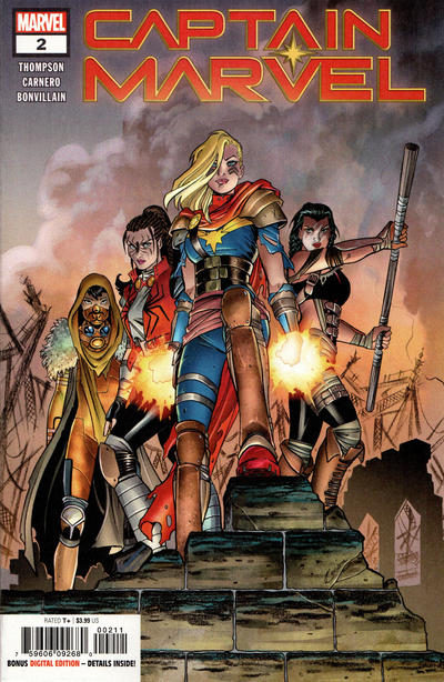 Captain Marvel 2019 #2 - back issue