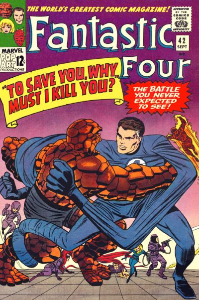 Fantastic Four 1961 #42 Regular Edition - back issue