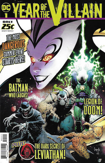 DC's Year of the Villain Special 2019 #1 Greg Capullo Cover - back issue - $3.00