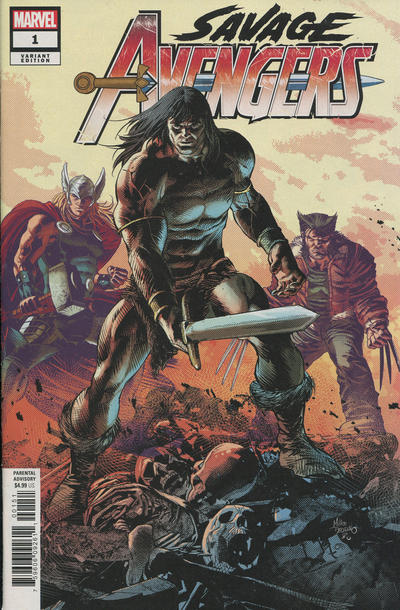 Savage Avengers 2019 #1 Mike Deodato Teaser - back issue - $6.00