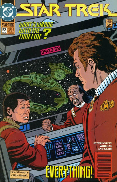 Star Trek 1989 #53 Newsstand ed. - back issue - $3.00