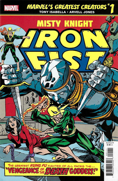 Marvel's Greatest Creators: Iron Fist - Misty Knight 2019 #1 - back issue - $1.00