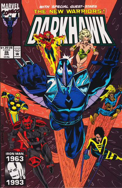 Darkhawk 1991 #26 Direct ed. - back issue