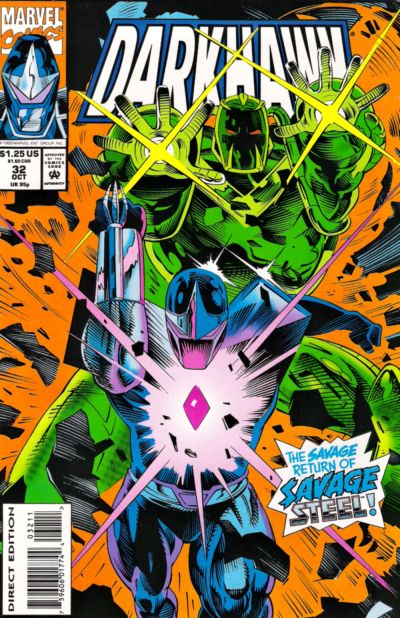 Darkhawk 1991 #32 Direct Edition - back issue