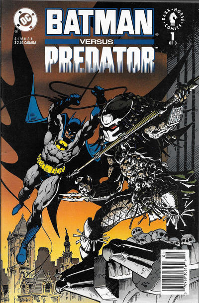 Batman versus Predator [Regular] 1991 #1 Newsstand ed. - back issue