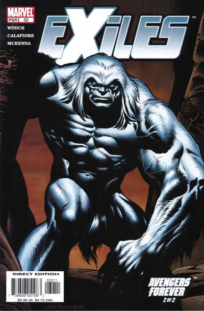 Exiles 2001 #32 Direct Edition - back issue - $3.00