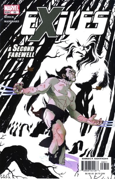 Exiles 2001 #33 Direct Edition - back issue - $3.00