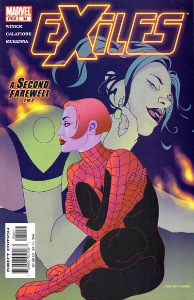 Exiles 2001 #34 Direct Edition - back issue - $3.00