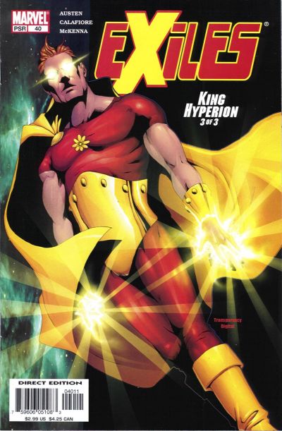 Exiles 2001 #40 Direct Edition - back issue - $3.00
