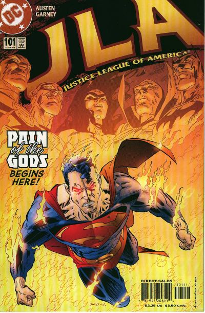 JLA 1997 #101 Direct Sales - back issue