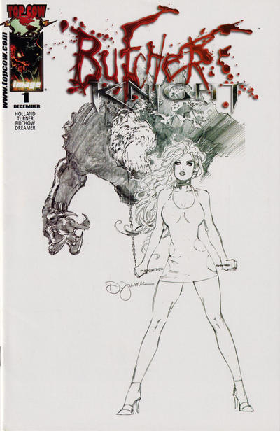Butcher Knight 2000 #1 Dwayne Turner Cover - back issue - $3.00
