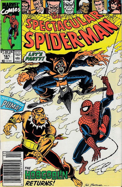 The Spectacular Spider-Man 1976 #161 Newsstand ed. - back issue - $5.00