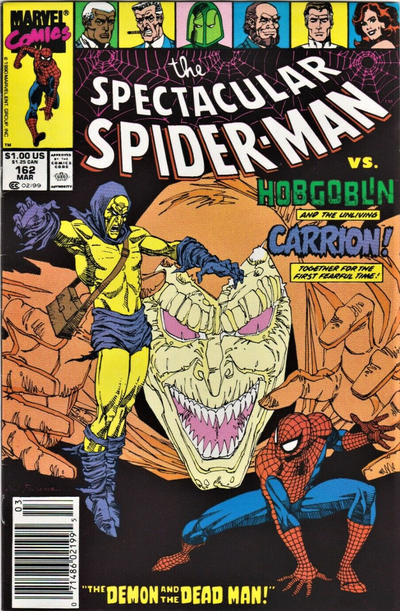 The Spectacular Spider-Man 1976 #162 Newsstand ed. - back issue - $5.00