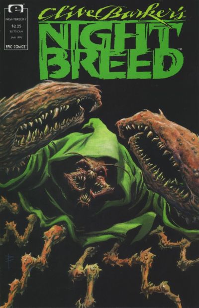 Clive Barker's Night Breed 1990 #7 - back issue