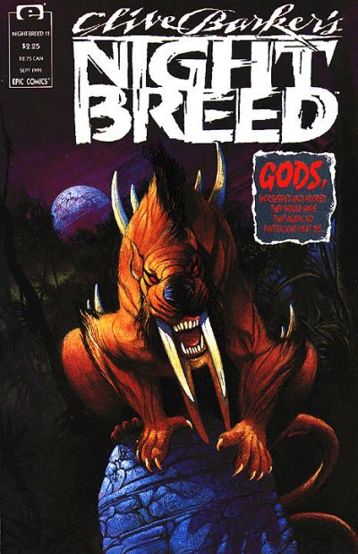 Clive Barker's Night Breed 1990 #11 - back issue