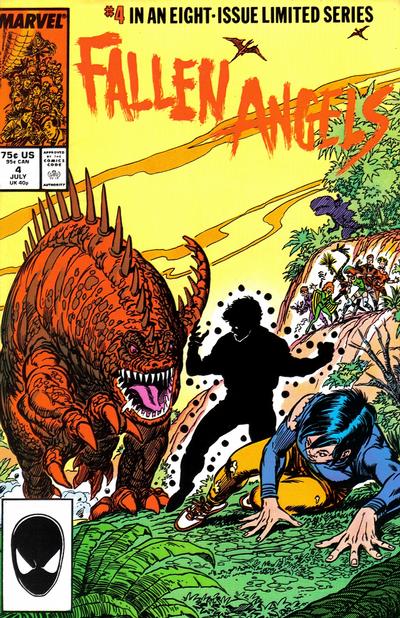 Fallen Angels 1987 #4 Direct ed. - back issue