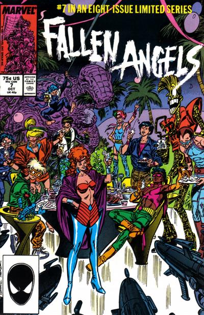 Fallen Angels 1987 #7 Direct ed. - back issue