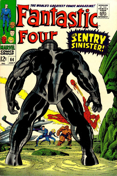 Fantastic Four 1961 #64 - back issue - $120.00