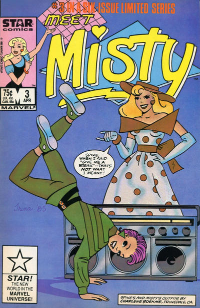 Misty 1985 #3 - back issue - $5.00