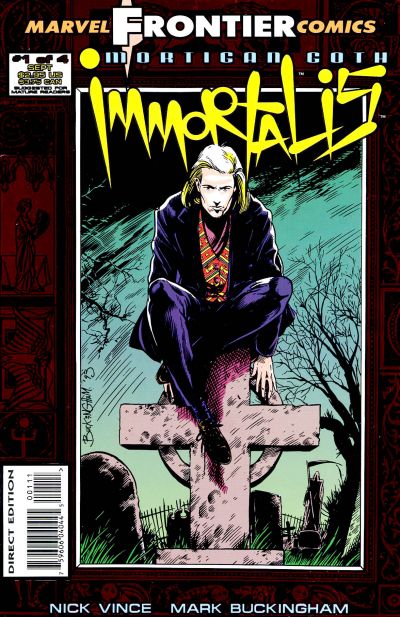 Mortigan Goth: Immortalis 1993 #1 - back issue - $4.00