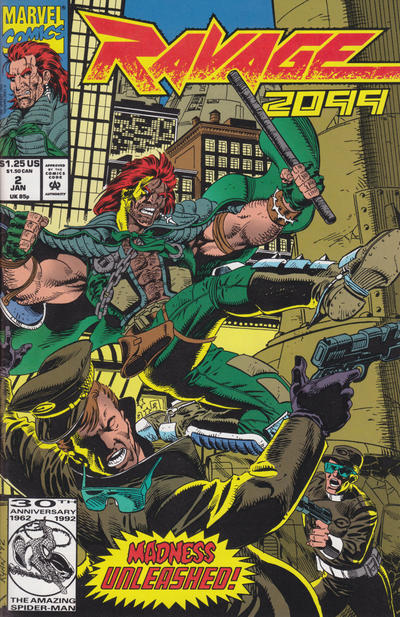 Ravage 2099 1992 #2 Direct ed. - back issue - $3.00