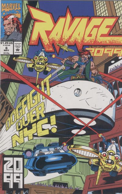 Ravage 2099 1992 #6 Direct ed. - back issue - $3.00